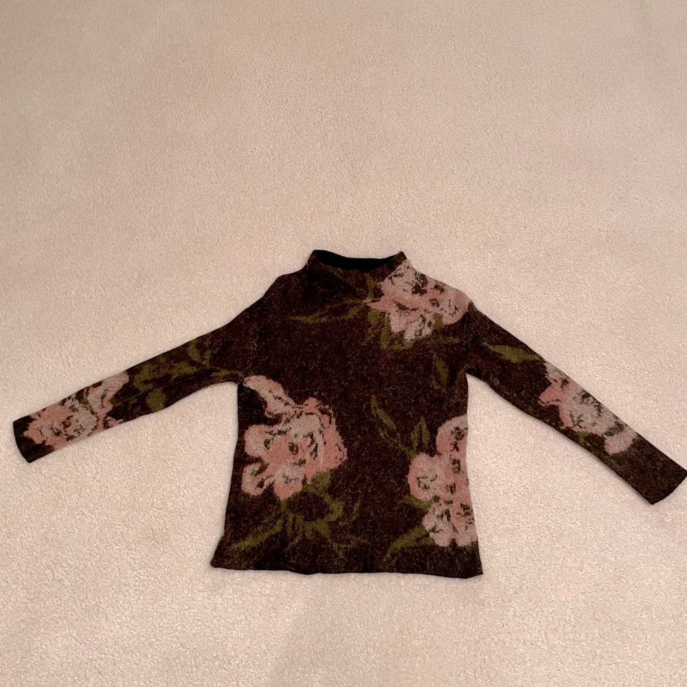 Vince wool polyamide turtleneck sweater